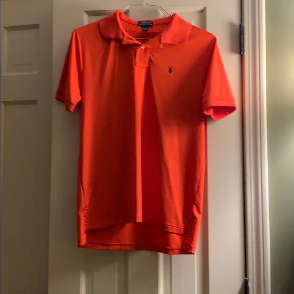 Ralph Lauren Neon Orange Polo Breathable